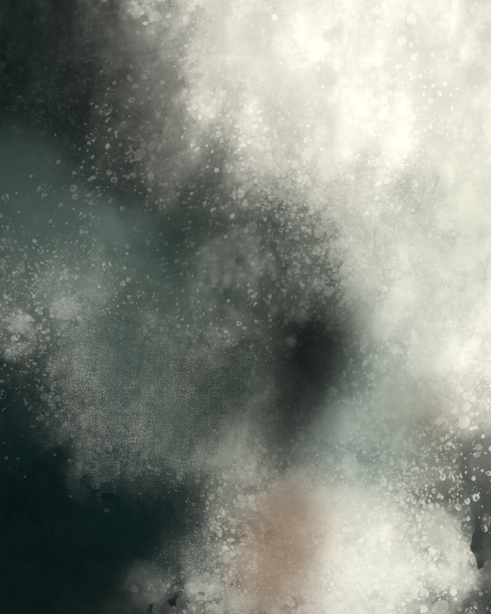  Animated digital artwork titled Residual Core, part of the Core Archive series