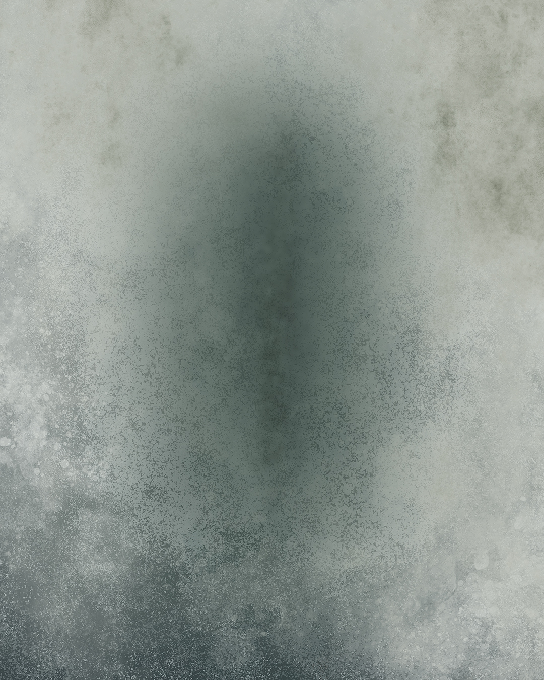 Silent animation clip of Standing Memory, a digital artwork by Denis Leclerc from the Core Archive series, showing slow transitions of a textured abstract form.