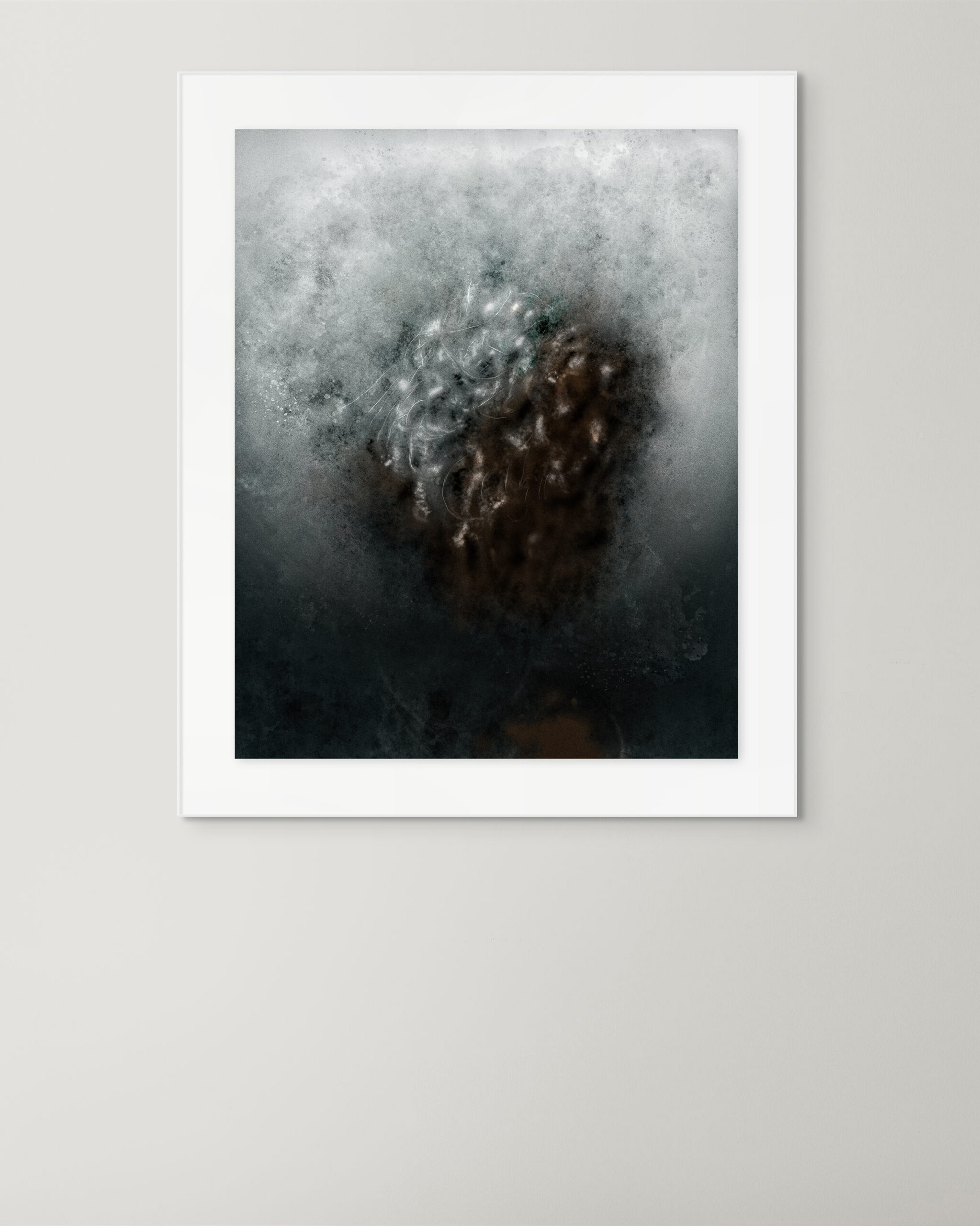 Framed artwork view of Core Memory by Denis Leclerc, part of the Core Archive series.
